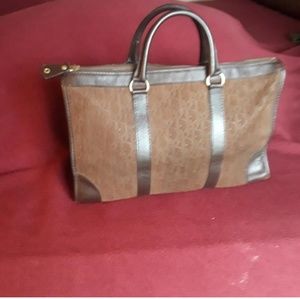 FINAL PRICE/ Christian Dior Logo Satchel